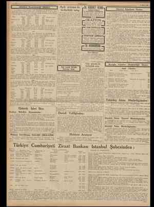  CUMHURİYET 14 Mayıs 1938 L îstanbul Komutanlığı ilânları 1 îstanbul Komutanhğma bağlı Gümüşsuyu ile Haydarpaşa hastaneleri