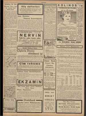  CUMHURIYET 23 Mavıs 1938 Çalışkan bir köy Edirnenin Havza köyü bir numune köyü haline geliyor Edirne (Hususî) Son yıllar...