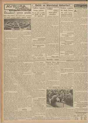  CUMHURIYET 18 Haziran 1938 ( Şehir ve Memleket Haberleri ) Siyasî icmal Burada kırk muallim on günlük bir staja Halk «Hayl