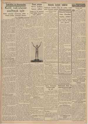  18 Haziran 1938 CUMHURIYET Tetkikler ve denemeler Cam adam izim gazetede ve Halk sütu[Baştarafı 1 inci sahifede] nunda dün