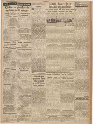  22 Haziran 1938 CUMHURİYET HâdiseSer arasında Çinlilerin şimalde de mukavemeti artıyor Japonya, Ingiltereye aid Hongtong'un