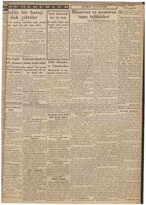  3 Temmuz 1938 CUMHURİYET SON |f iÇTiMAÎ TETKİKLER HâdiseSer arasında Türk gazetesi Çinliler bir barajı daha yıktılar lilerin
