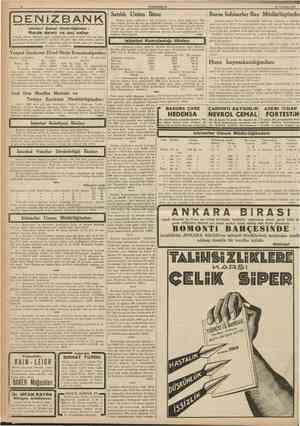            10 CUMHURİYET > Temmuz, 1938. v Satılık Üzüm İlânı: Bursa İnhisarlar Baş Müdürlüğünde, | NB) E NN İ . B A N K Ikalı