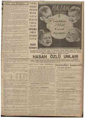  14 Birinciteşrin 1938 CÜMHURtYET Kamaronda inkıta Macarların taleblerini Slovaklar reddettiler [Baştarafı 1 tna satıiîe&e) ve
