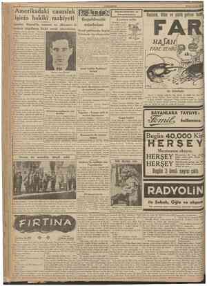  CUMHURİYET 22 Birinciteşrin 1938 Amerikadaki casusluk işinin hakikî mahiyeti Casuslar, Ruzvelt'in imzasını ve «Beyazev» in