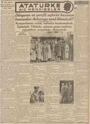  4 Birincikânun 1938 CUMHURİYET 25 sene sonra Balkan harbinden sonra birbirlerini kaybeden iki kardeş buluştu KÖŞE ATAT...