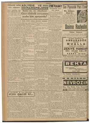  CTJMHURİYET 18 tidncikânun 1939 Gülhanede verilen tıbbî müsamere hastalıklar hakkında müzakereler oldu Gülhane...