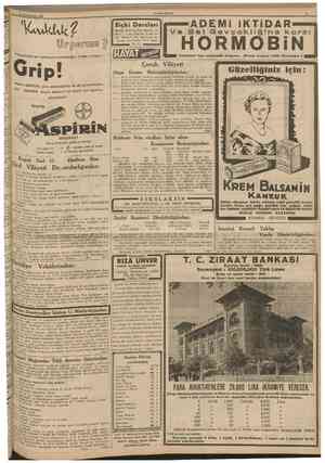  26 İkincikânun 1939 CUMHURİYET 11 Biçki Dersleri Hocasıı kadıo terziliğı öğretir. 1 incisi 2 : 2 Te 3 üncüsü 2 ş«r buçuk,...