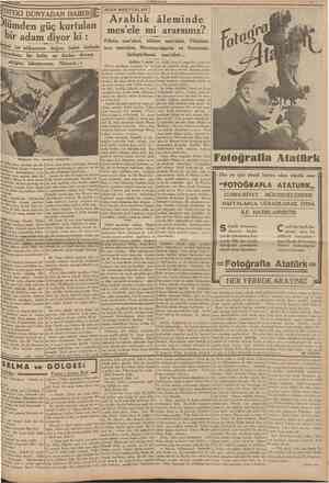  8 Şubat 1939 CUMHURIYET ÖTEKİ DÜNYADAN HABER MISIR MEKTUBLARI \ Filistin mes'elesi, hilâfet mes'elesi, Filistinin «Meçhul bir