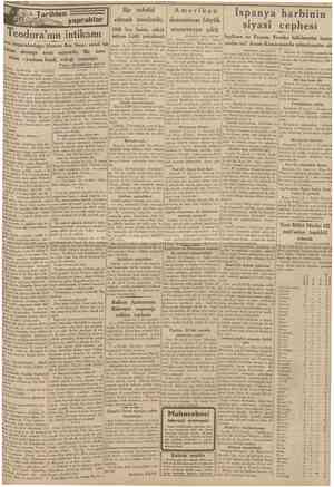  14 Şubat 1939 CUMHUIUİET Tarihten yapraklar Bir tehdid cürmü meshudu 2500 lira hakkı sükut istiyen Lutfi yakalandı Amerıkan
