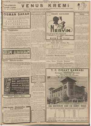  3 Mart 1939 CUMHURtYET 11 Meşhur A l m a n Güzellik mütehassısı Profesör Doktor E . WI N T E R Formülü yapılan TARAFINDAN...