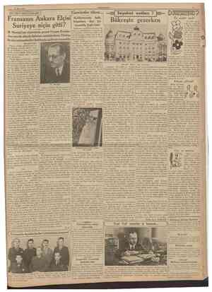  17 Mart 1939 CUMHURİYET \BEYRUT MEKTUBLARl: Fransanın Ankara Elçisi Suriyeye niçin gitti? M. Massigli'nin ziyaretinin gayesi