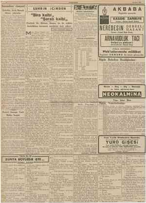  CUMHURÎYET 20 Nisan 1939 Susuzdere cinayeti Şahidler, Arab Muradı itham ediyorlar Okmeydanmda Susuzderede Dadaylı İhsanı,...