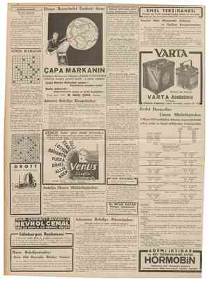 c 10 ı ı 1V1 2 Mayıs 1939 Kitablar arasında Dünya Beynelmilel Endüstri âlemi Kemal Atatürk Satış yeri: Kalis Kitabevi Askerî