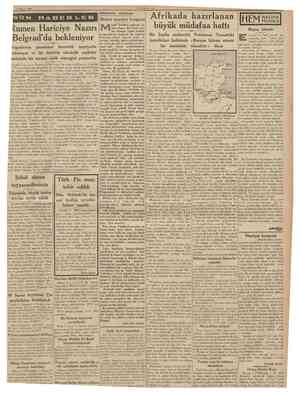  4 Mayıs 1939 Hfidiseler arasında Birinci neşriyat kongres Rumen Hariciye Nazırı Belgrad'da bekleniyor Yugoslavya gazeteleri