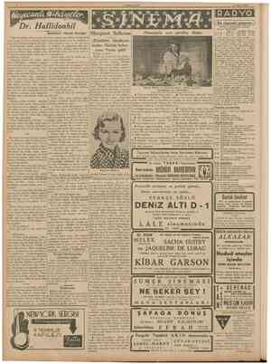  16 Mavıs 1939 KUçlik hikâye Namuslu bir adam Hırsız bir kadm Bursa dükkânlarından birçok eşya çaldı R A D YO Umumî harbin...