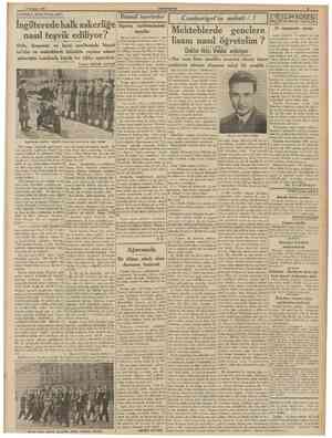  6 Haziran 1939 CUNHUK ÎYET LONDRA MEKTUBLARI: Sigorta tarifeleri tetkik heyetinin uzun müddet yaptıgı tetkiklerden sonra Tica
