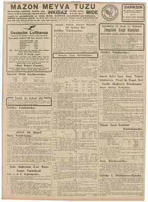 20 Haziran 1939 ClTMHTTRtYET çabuk, daha kolay, daha kat'î bir tesir icra eder. Yalnız toptan satış yeri: MaZOn ve Boton ec