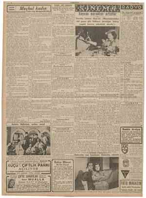  CUMHURİYET 27 Haziran 1939 KUçUk hlkâye Meçhul kadın Esnafın sıhhî mııayenesi Şehirde hiç muayene görmemiş 10 binden fazla