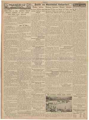  CUMHURİYET 29 Haziran 1939 f Şehir ve Memleket Haberleri ) Siyasî icmal Kızılay haftası Kabotaj bayramı Ekmek hikâyesi...