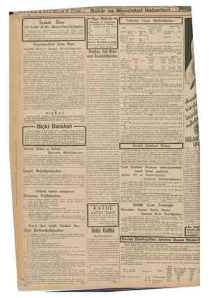 . 1Y ff 19 Temmuz 1939 İnşaat İlânı Hazır Motörler FabriKada ve depomuzda ETİ BANK GENEL DİREKTÖRLÜĞÜNDEN: Divrik civarında