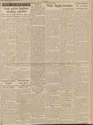  6 Ağustos 1939 CUMHURİYET SON Kâdiseler arasında İKTÎBASLAR Türklük için ürkyurdu mecmuasmın kapandığı gündenberi, aradan...