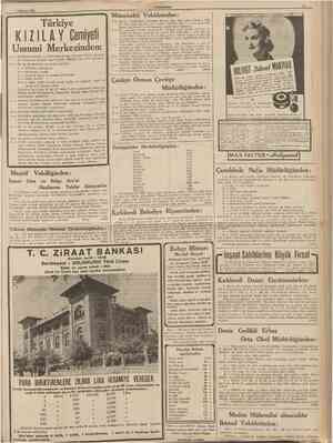  1939 CÜMHURÎYET 11 MAOELEINE CARROLL FEVKALÂDE PARAMOUNT YILDIZİ Umumî Merkezinden: 1 2 Eksiltraiye konulan iş: Heybeliadacia