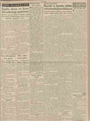  10 Aeustos 1939 CUMHURÎYET SON HADERIE Hâdiseler arasında Barış sigarası arb tehlikesi de, sayılı fırtına gibi, neredeyse...