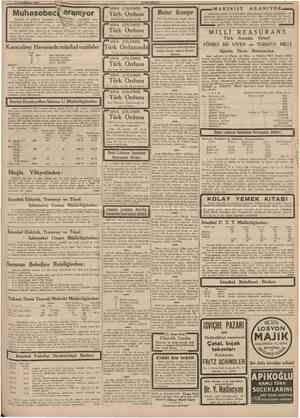  16 Ikincîkânun 1939 CUMHURİYCT Muhasebeci aranıyor Bursada bir şirkette muhasebe ve muamelâtını müstakilen idare edebilecek
