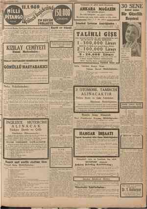  3 Ikincîkânun 1940 CUMHURIYET PIYANGO HUN NILLI 11.1.940 EM BUYÜK 1KRAMİYC Kayıb av Düz siyah renginde Leter cinsi tüylü bir