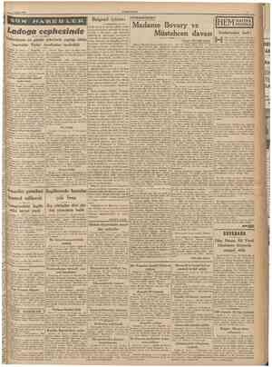 1 Şubat 1940 CUMHURtYET Belgrad içtimaı (.Başmakaleden devam) tevcih edilmiş bir hareket telâkki edilebileceğini kaydederek