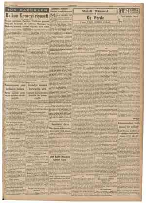  CUMHURİYET 13 Şubat 1940 IKTISAD MESELELERI Şehir ve Memleket Haberlerı Fırınların teftisi 42 fırın kapatıldığı hakkındaki