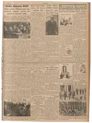  31 Mart 1940 CUMHURÎYET S la Afrodit davası görülürken, AmerikaBir kelime değiş dokuşu mesinde, mevkuf şirket muhasebecisi