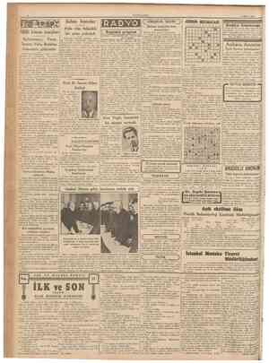  3 Nîsan 1940 Sahte bonolar Millî küme maçları • Galatasaray, Fener Polis dün Selânikli bir şahsı yakaladı RADVO Ç Bugunkü...