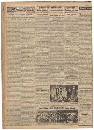  CUMHURlYET 13 Mayis 1940 { Şehir ve Memleket Haberlerl ) Siyasî icmal Hava şchidleri Alacak yüzünden işlenen cinayet Çarşı