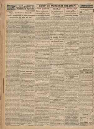  CUMHURİYET 17 Mayis 1940 ( Şehir ve Memleket Haberlerl ) Siyasî icmal Tarihi tefrika: 7 Yaxan: ZİYA ŞAKİR Vali Lutfi Kırdar,