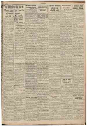  31 Ikincikânun 1911 Yeni Hükumetin kararı Metaksas'ın millî siyaseti aynen tatbik edüecek Nihai zafere Kadar harb! (Baş tarab