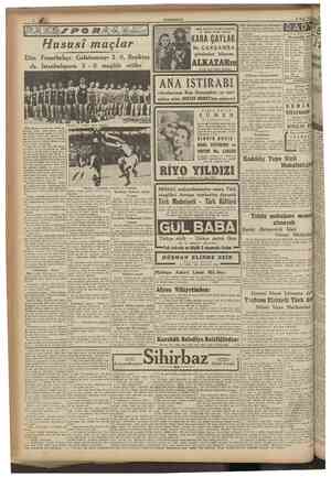  CUMHURİYET 10 Mart 1941 tçki düşmanlarınm toplantısı Bütfin İstanbuhı yerinden oynatacak en büyük linema hâdisesi Hususî...