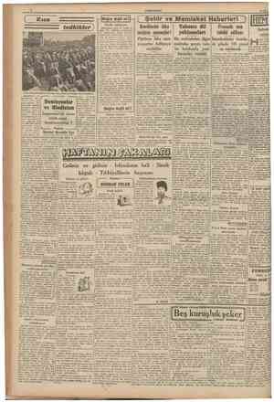  CUMHURÎYET 16 Mart 1941 Ç Ktsa tedkikler) pİDoğru değil mü[| Fodla tahsisatı Gazetelerde şöyle bir haber intlşar etti:...
