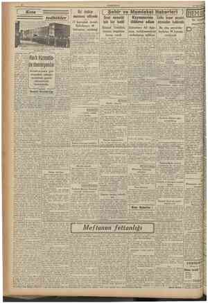  CUMHURÎYET 21 Mart 1941 Ç Kısa tedkikler) İki ihlikâr maznunu adliyede 23 kuruşluk demir; Belediyeye 40 kuruştan satılmış!