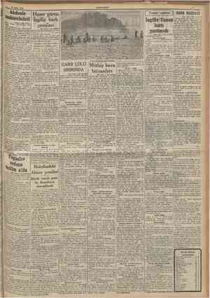  18 Nisan 1941 CUMKURİYET !f (Başmakaleden devaıu) ihanete nğrayan Yugoslavlarm adeta inhilâri. Şimdi Balkanlarda harb...