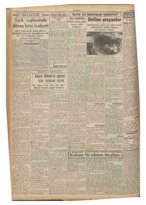  CUMHURtYET 27 Haziran 1941 HAVACILIK Dogru değil mi? Halkın kontroj vazifesi Gazetelerin bir kısmı vatandaşlara nasihat...
