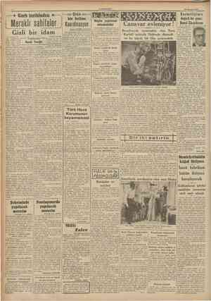  CUMHURIYET SO Ağustos 1941 r • Garb tarihinden Meraklı sahifeler Gizli bir idam Toplayan: Bir zamanlar Avrupa memleketie...