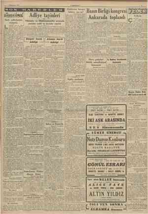  4 Ikincileşrîn 1941 CUMHURİYET Şark milletlerinin vaziyetiL ondradan gelen bir telgıa haberine göre son hâdiseler pek yakında