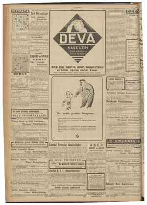  CUMHURİYET 3 Mart 1942 Soma C. Müddeiumumiliğinden: Millî Korunma Kanununa muhalif olarak metresi 50 kuruş olan pazeni 120