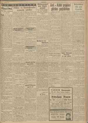  27 Mart 1942 CUMHURIYET (J&tasilcMtal Hâkîm ve kaymakamlar Yeni Mısır hükumeti ve siyaseti ısırdan gelen en son haberlere...