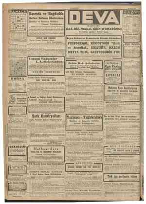  '4 CUMHURIYET 10 Nisan 1942 BÜLMACA 3 4 8 9 ı s e 6 i * * • a • • •• • • • Basrada ve Bağdadda Malları Bulunan İthalâtçılara