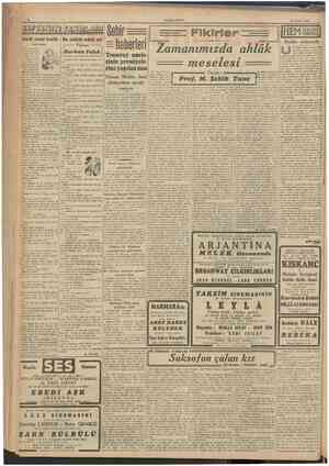  CUMHURİYET 12 Nisan 1942 I Şekerli yirmi beşlik Bu atıfete sebeb ne? Tatlı para İHEM NALINA MIHINA r zakdoğu harbi, batıya