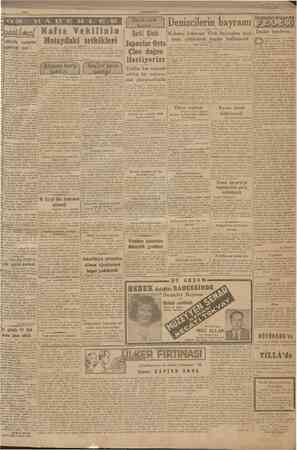  1942 tUMFIUKTTET IV HA Antakya 30 (a.a.) Nafıa Vekili Alı Fjıd Cebesoy dün İskenderun linıan J> ngiltere ve muttefiklerinin