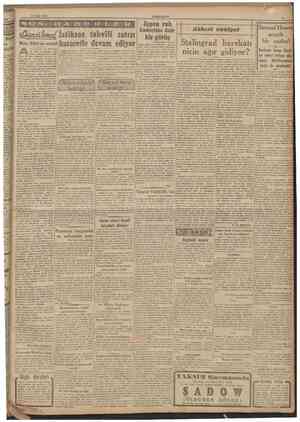  20 EylÛl 1942 CUMHURIYET jans haberleri, Mr. Wiîkie'nin Ankara 19 (a.a.) Bugün de muha lerin tamamen satıldığı ve yeniden...
